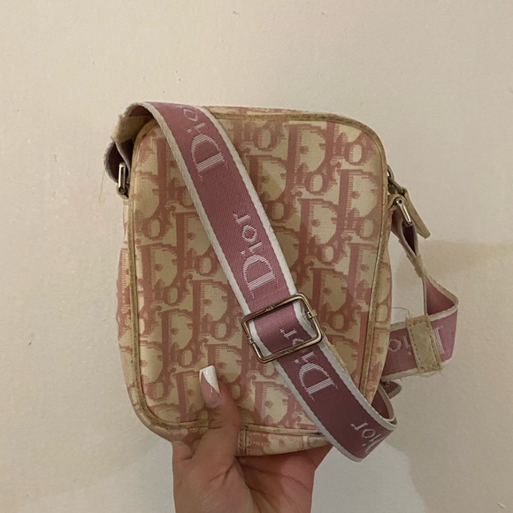 Y2K PINK MONOGRAM DIOR SIDE BAG 💗 - Picture 2 of 6